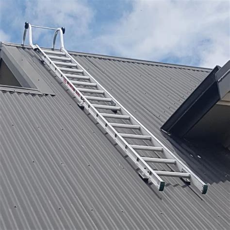 fabricate ladder for metal roof|ladders for steep pitched roofs.